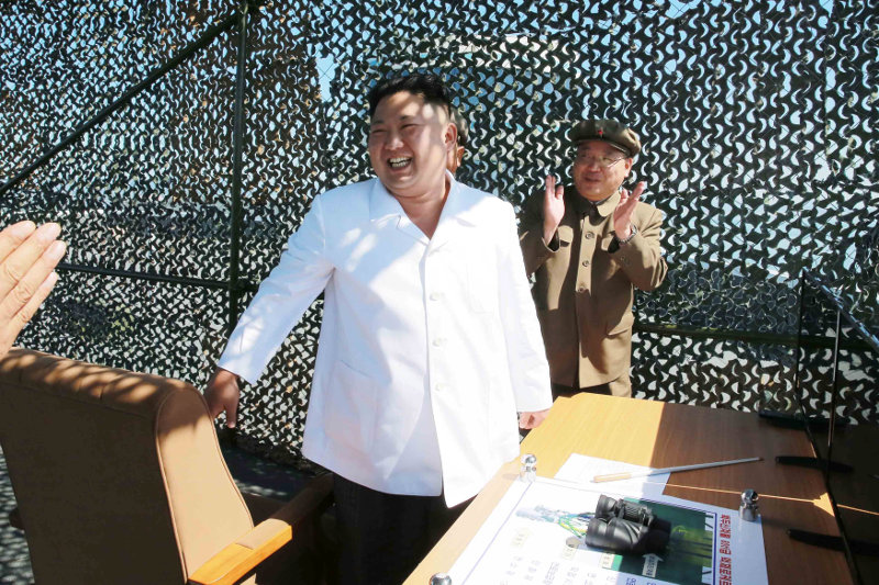 North Korean leader Kim Jung-un at the Sohae Space Centre in this undated photo released by North Korea's Korean Central News Agency (KCNA) in Pyongyang September 20, 2016. u00e2u20acu201d  Reuters pic