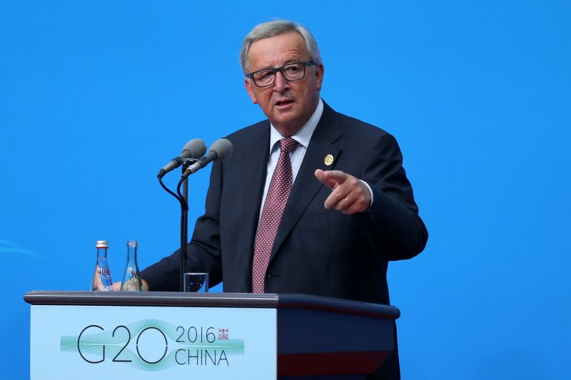 European Commission President Jean-Claude Juncker warns China about steel glut. — China Daily pic via Reuters