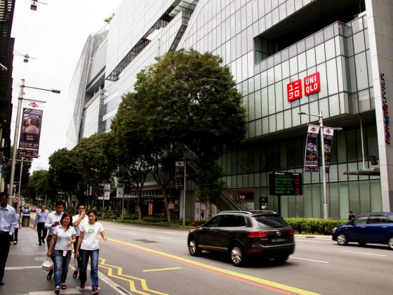 Japanese retailer Uniqlo opens its first South-east Asian flagship at Orchard Central tomorrow.u00c2u00a0u00e2u20acu201d TODAY pic