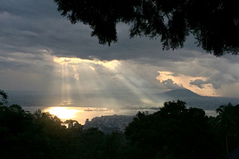 A ray of sun shine on to the sea of Penang in the early morning September 11, 2016. u00e2u20acu201d Picture by KE Ooi