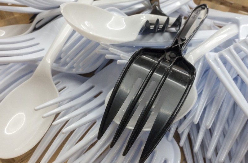 Plastic utensils are seen in a Washington, DC September 19, 2016. u00e2u20acu201d AFP pic