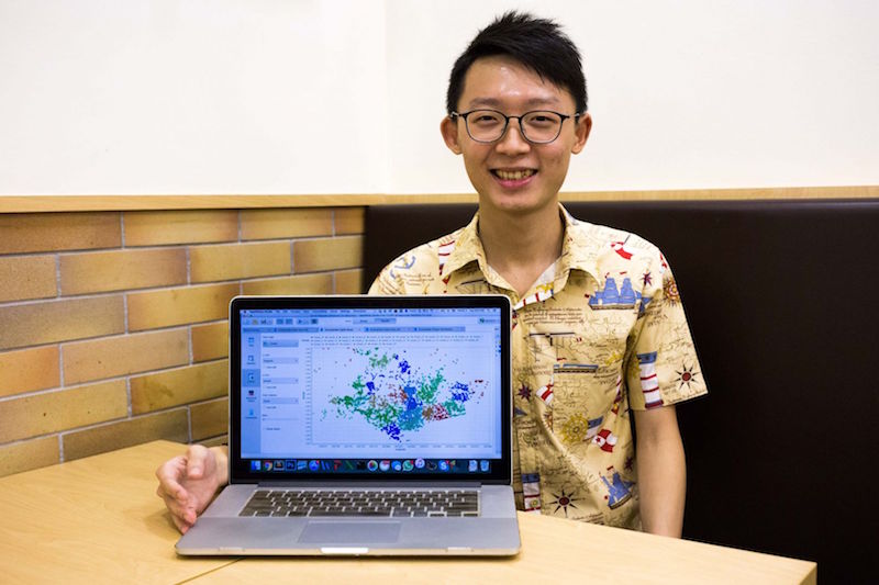 NTU undergraduate Raymond Yeh wants to use u00e2u20acu02dcPokemon Gou00e2u20acu2122 to teach schoolchildren how to data-mine. u00e2u20acu201d TODAY pic
