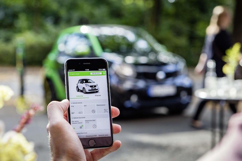 The Smart ‘smart control’ smartphone and tablet app. — Handout via AFP