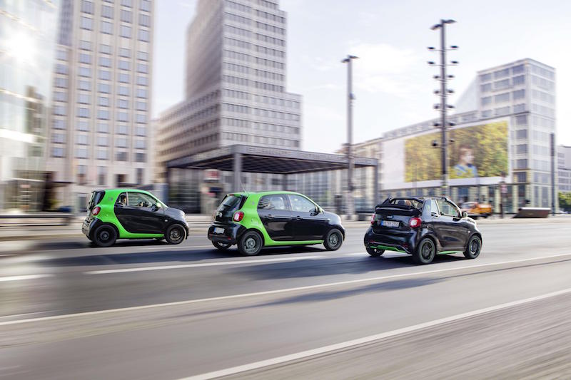 World premiere for the fourth generation smart electric drive. u00e2u20acu201d Handout via AFP