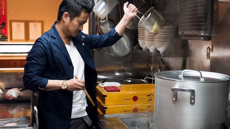 Chef-owner Yuki Onishi left a career in fashion to learn the art of ramen making from his father. u00e2u20acu201d Handout via TODAY