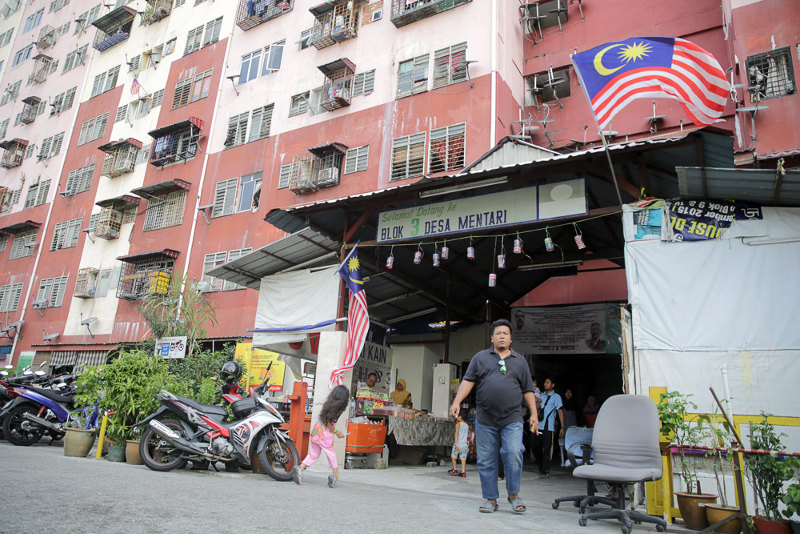 Residents at Desa Mentari Block 3 say they never experience serious crimes such as house burglaries.