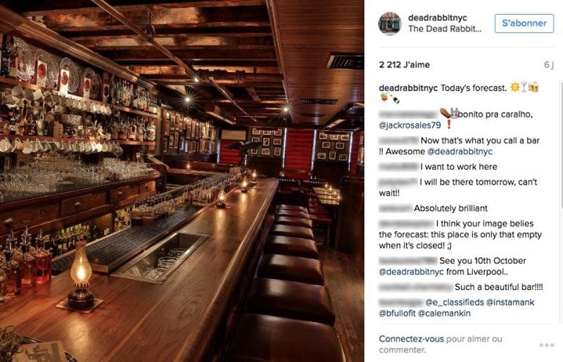 The Dead Rabbit Grocery & Grogg has been named world's best bar for 2016. u00e2u20acu2022 AFP pic