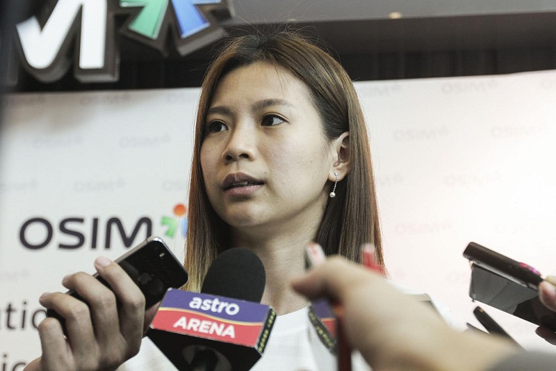 Goh Liu Ying mengakui menghayati watak sudah susah tetapi bertempur di gelanggang lebih susah lagi. u00e2u20acu201d Foto oleh Yusof Mat Isa 