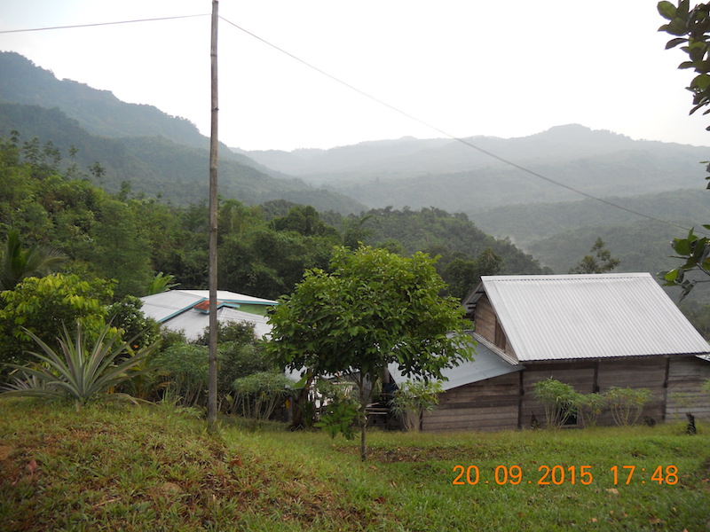 Kampung Sting (previously known as Kampung Pain Bojong) is located further uphill from Muk Ayun, close to the mountains. 