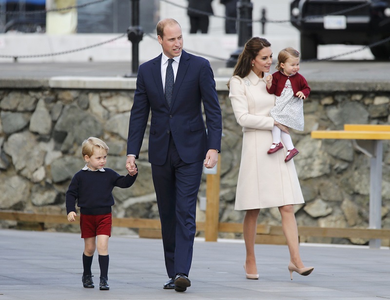 Britainu00e2u20acu2122s Prince William, Catherine, Duchess of Cambridge, Prince George and Princess Charlotte arrive to board a floatplane for their official departure from Canada in Victoria, British Columbia, Canada, October 1, 2016. u00e2u20acu201d Reuters pic