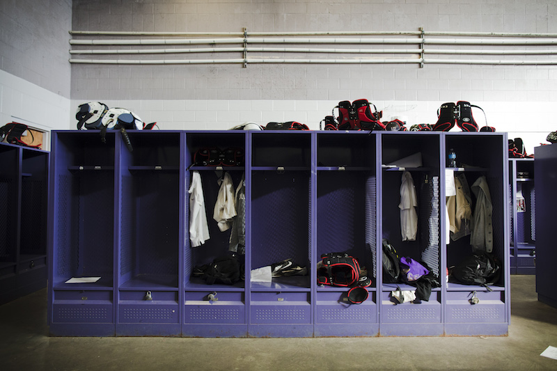 Thanks to Donald Trump, the term u00e2u20acu02dclocker-room talku00e2u20acu2122 suddenly is widely discussed. u00e2u20acu201d Picture by William Widmer/The New York Times