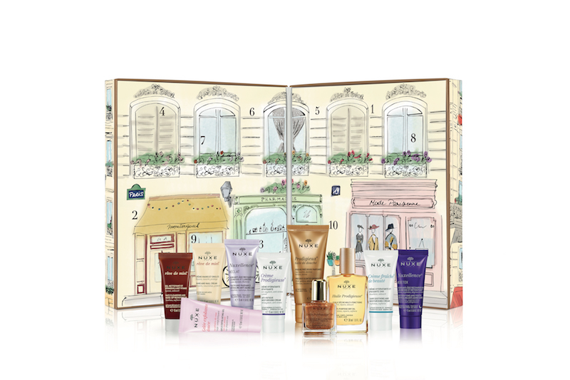 Nuxe '10 Beauty Treasures' 2016 beauty advent calendar. u00e2u20acu201d AFP pic