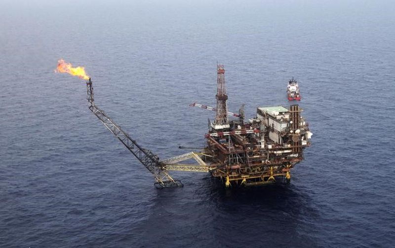 The Bouri oilfield, Libya's biggest offshore field, is seen 130 km north of Tripoli October 9, 2013. u00e2u20acu201d Reuters pic