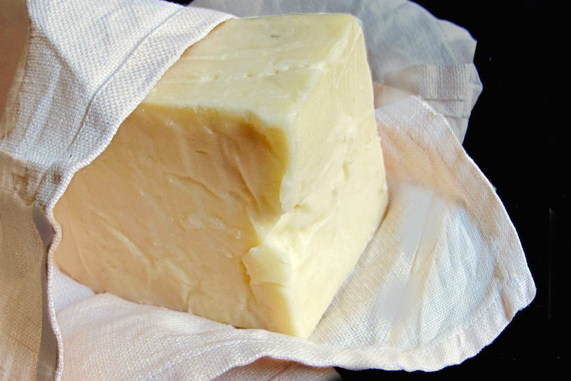 The process of fermentation gives the cheese a particular flavour, as well as an uneven shape. u00e2u20acu201d Picture courtesy of Zester by Cesare Zucca