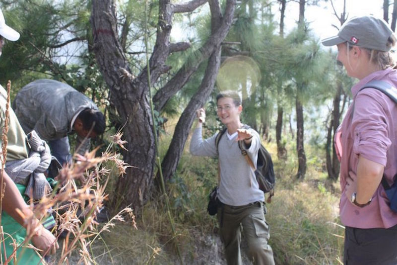 Dr Kelvin Peh in a light moment during a trip to a Himalayan protected area to pilot TESSA, an ecosystem services assessment tool, several years ago. — Picture courtesy of Kelvin Peh via TODAY