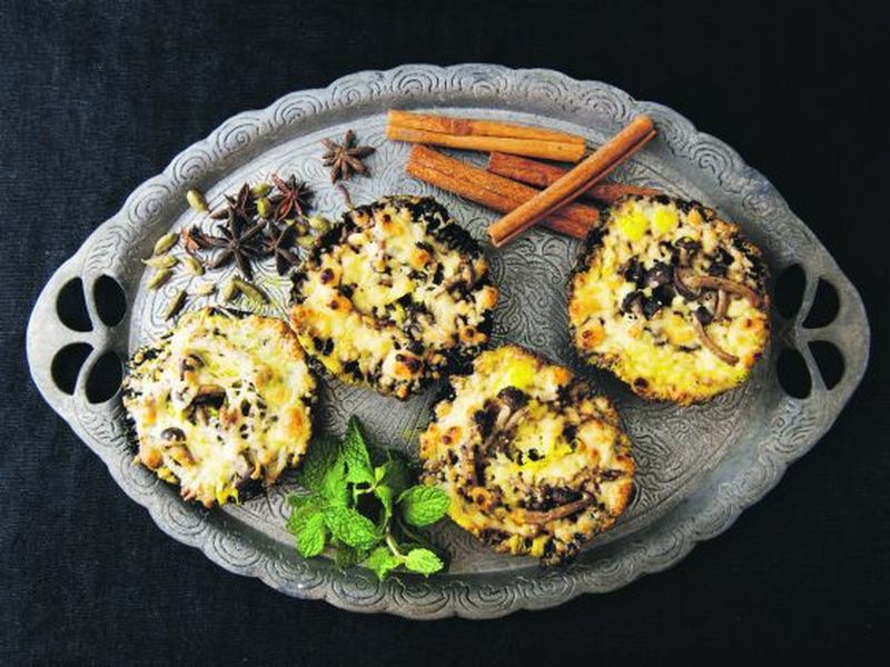 Rang Mahal’s tandoori Portobello mushrooms.