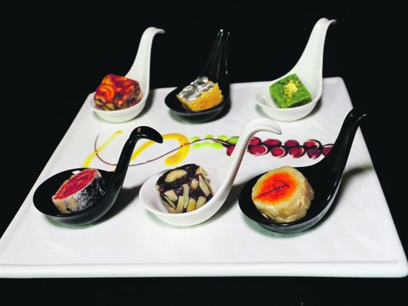 Song of India's inspired range of Diwali sweets.