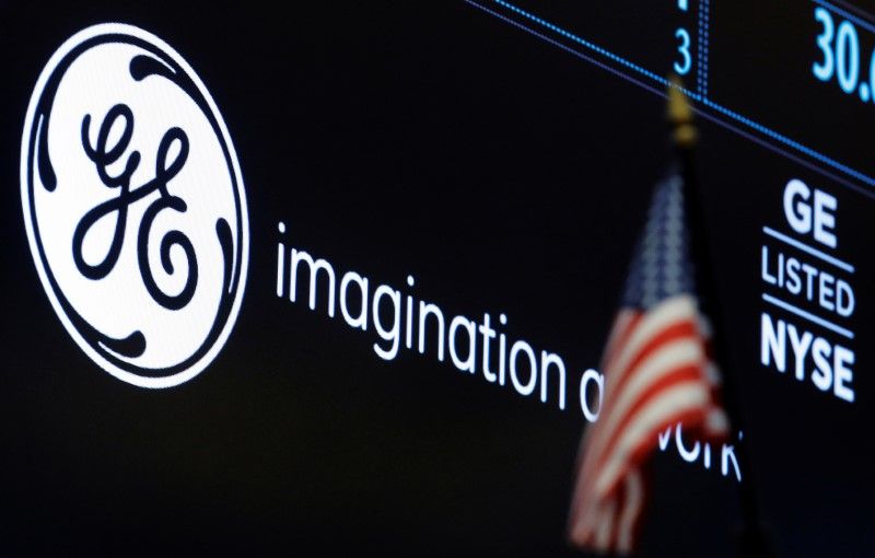 The ticker and logo for General Electric Co is displayed on a screen at the post where it's traded on the floor of the New York Stock Exchange June 30, 2016. u00e2u20acu201d Reuters pic