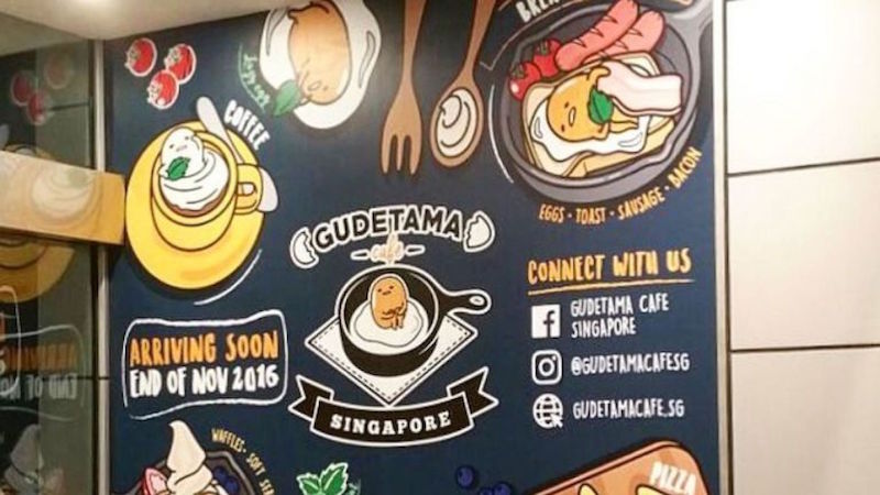 Singaporeu00e2u20acu2122s first Gudetama cafe is a joint venture opened by homegrown brands Joe & Dough and Soup Spoon Group with a Japanese principal partner. u00e2u20acu201d Handout via TODAY