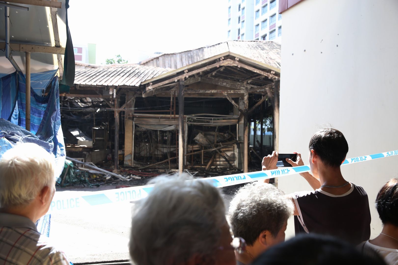 The temporary market is slated to be up and running by Chinese New Year. u00e2u20acu201d TODAY file pic