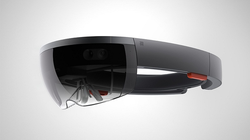 Microsoftu00e2u20acu2122s HoloLens. u00e2u20acu201d Picture courtesy of Microsoft