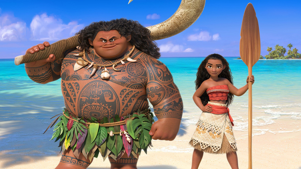 A screengrab of Moana (voiced by Auli’i Cravalho) and Maui (voiced by Dwayne Johnson). — file pic