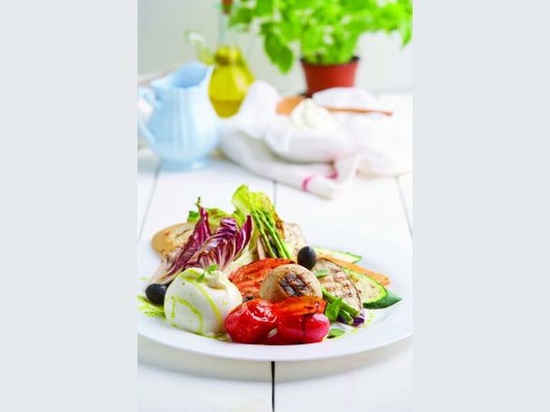 A burata contadina appetiser from Pasta Fresca Da Salvatore. ― Picture courtesy of Pasta Fresca Da Salvatore