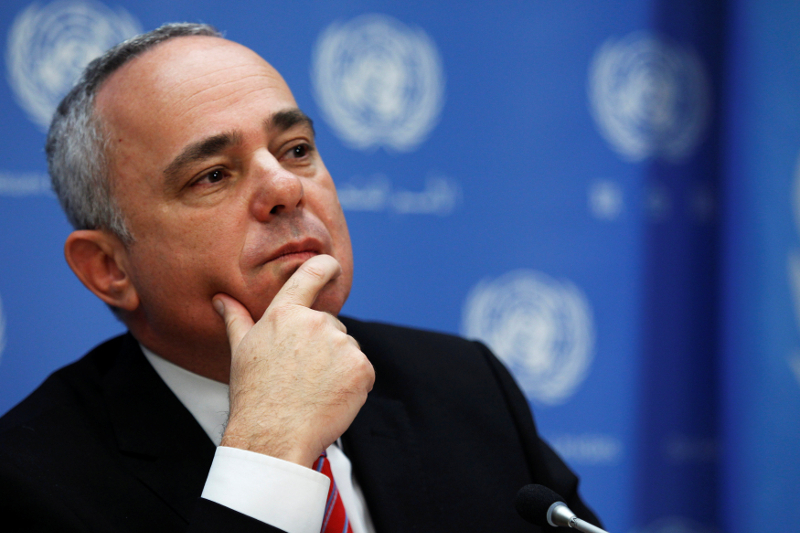 Yuval Steinitz attends a news conference after a meeting of the Ad Hoc Liaison Committee during the 68th United Nations General Assembly at UN headquarters in New York September 25, 2013. u00e2u20acu201d Reuters pic