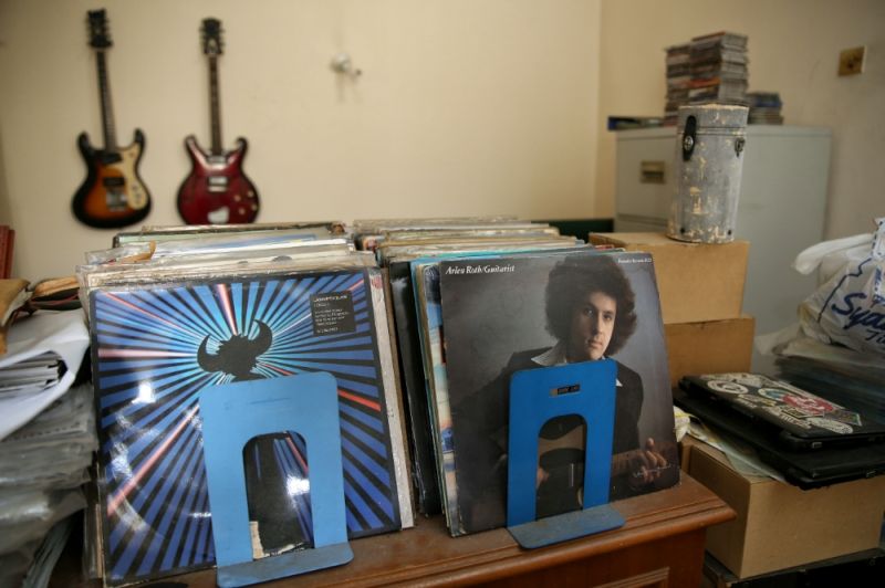 His collection is eclectic and not focused on just one genre.