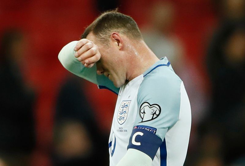 England's Wayne Rooney after the World Cup qualifier against Malta in London October 8, 2016. u00e2u20acu201d Reuters pic