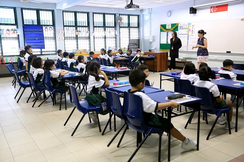 School fees for non-Singaporeans are set to go up next year. u00e2u20acu201d TODAY pic