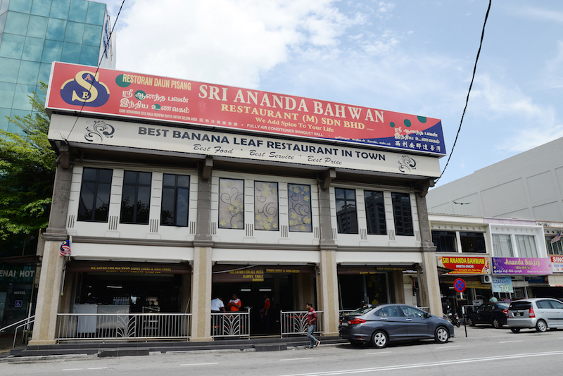 The original Sri Ananda Bahwan restaurant along Jalan Bagan Luar in Butterworth that started out in one shophouse before expanding to three. u00e2u20acu201d Picture by KE Ooi