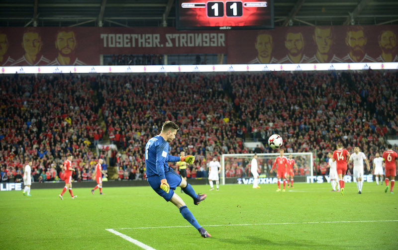 Wales' Wayne Hennessey in action during the Wales v Georgia 2018 World Cup Qualifying European Zone Group D match at Cardiff City Stadium, Cardiff, Wales.u00c2u00a0u00e2u20acu201d Reuters pic 