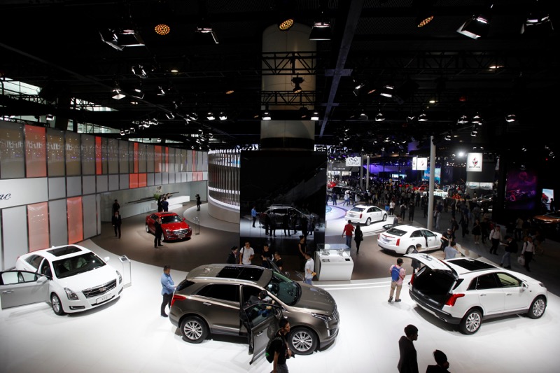 Cadillac cars are shown at China (Guangzhou) International Automobile Exhibition in Guangzhou, China, November 20, 2016. u00e2u20acu201d Reuters pic