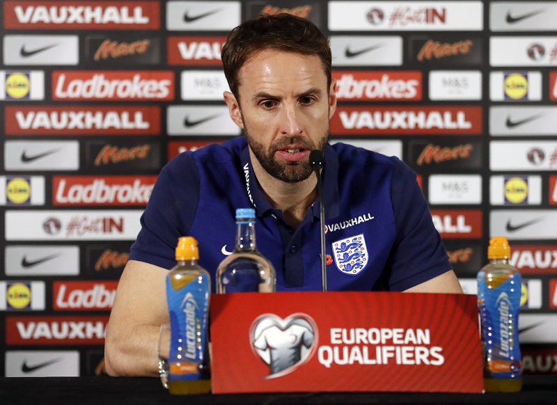 England interim manager Gareth Southgate during the press conference in St Georgeu00e2u20acu2122s Park, Burton upon Trent November 7, 2016. u00e2u20acu201d Reuters pic