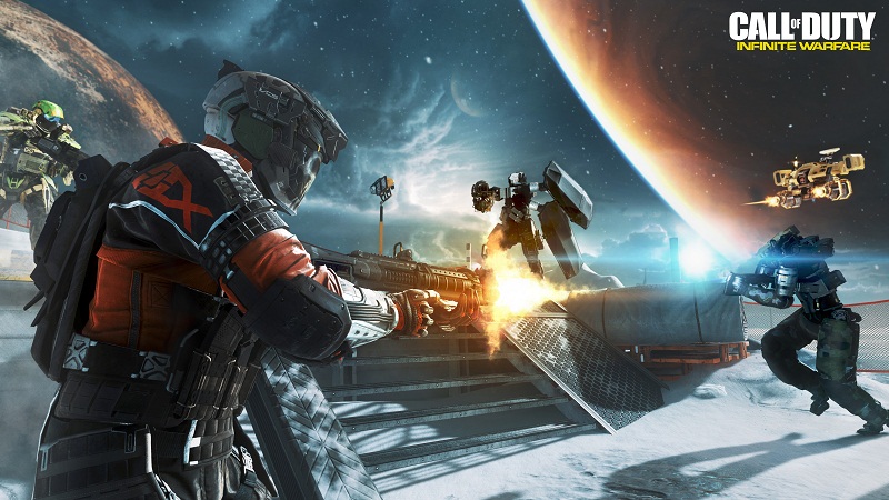 Franchise under fire? 'Call of Duty: Infinite Warfare' has not found its usual levels of success on PC. u00e2u20acu201d Picture via Activision Publishing, Inc.