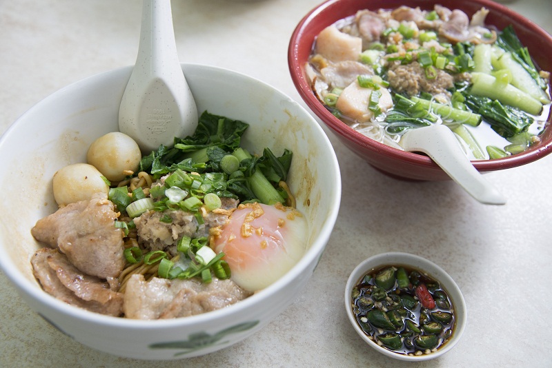 The 7 Village Noodle House has since expanded its menu to also offer ramen noodles instead of only koay teow th’ng.