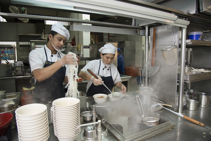 The 7 Village Noodle House is known for its signature dish, the koay teow thing.