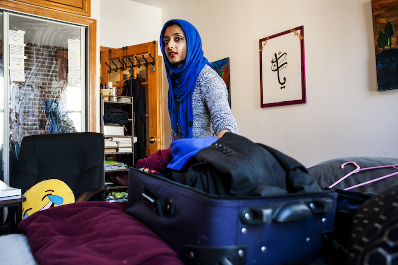 Nafees Syed, a New York-based lawyer who travels a lot for business, in New York November 6, 2016. u00e2u20acu201d Picture by Christian Hansen/The New York Times