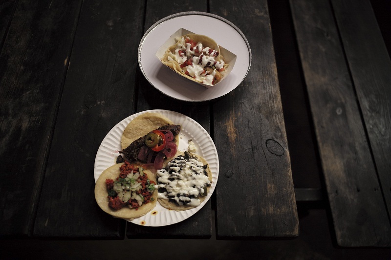 Tacos at Chilo’s in the Bedford-Stuyvesant neighbourhood of Brooklyn, October 14, 2016.