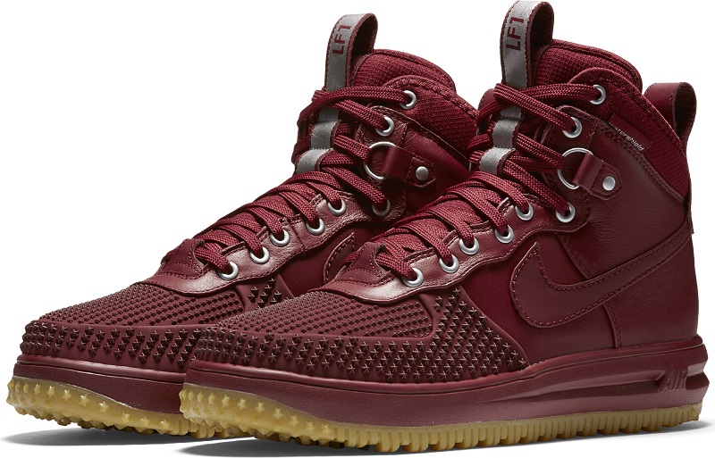 An undated handout photo of the Nike Lunar Force Duckboots. —Handout via The New York Times