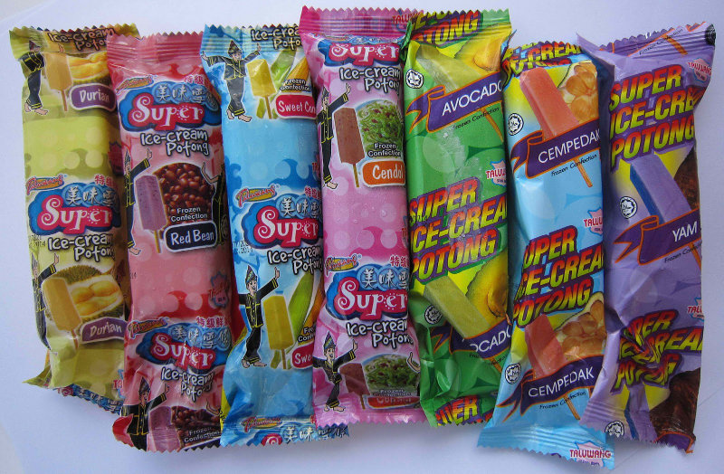 Ice potong allows tourists to taste durian, jackfruit, mango and other seasonal fruits out of season.