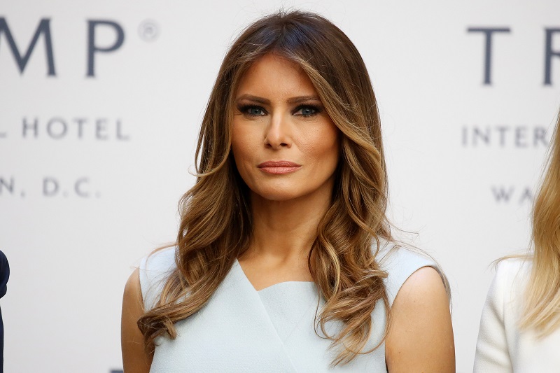 Republican presidential nominee Donald Trumpu00e2u20acu2122s wife Melania Trump attends a campaign event in Washington October 26 2016. u00e2u20acu201d Reuters pic