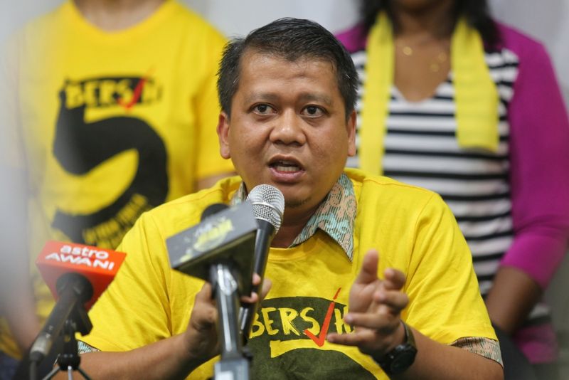Bersih 2.0 deputy chairman Shahrul Aman Mohd Saari. u00e2u20acu201d Picture by Saw Siow Feng