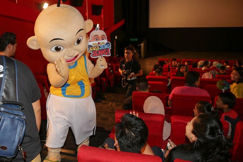 Makskot u00e2u20acu02dcUpinu00e2u20acu2122 muncul ketika tayangan u00e2u20acu02dcUpin Ipin Jeng Jeng Jengu00e2u20acu2122 anjuran Entogenex Industries Sdn Bhd bersama Komuniti Bebas Denggi 12 November 2016. u00e2u20acu2022 Foto oleh Choo Choy May