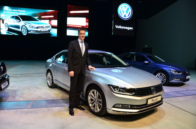 VW managing director Florian Steiner. 