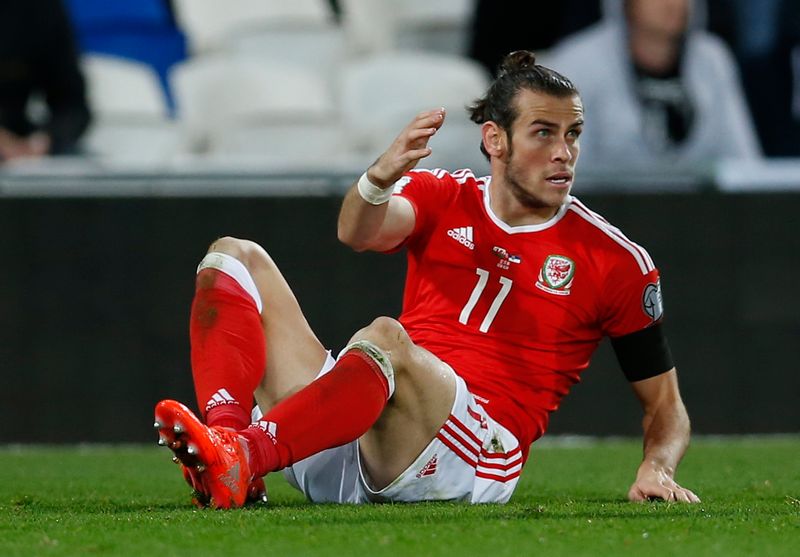 Wales' Gareth Bale in World Cup qualifying action against Serbia in Cardiff November 12, 2016. u00e2u20acu201d Reuters pic