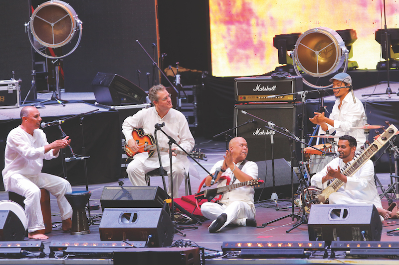 Homegrown talent Akasha showcase their unique fusion tunes. u00e2u20acu201d Picture by Ganeshwaran Karunakaran