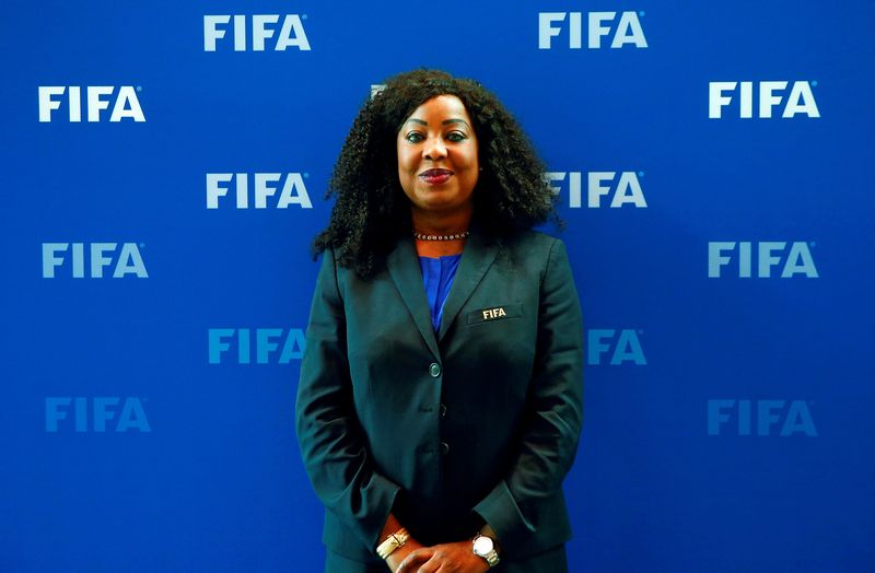 Fifa Secretary General Fatma Samoura poses for photographers after a meeting of the FIFA Council at the Fifa headquarters in Zurich October 14, 2016. u00e2u20acu201d Reuters pic