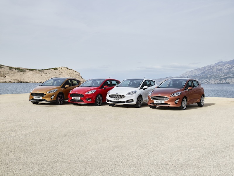 The latest-gen Ford Fiesta will be sold in four versions: Active, ST-Line, Vignale and Titanium. u00e2u20acu201d AFP pic 